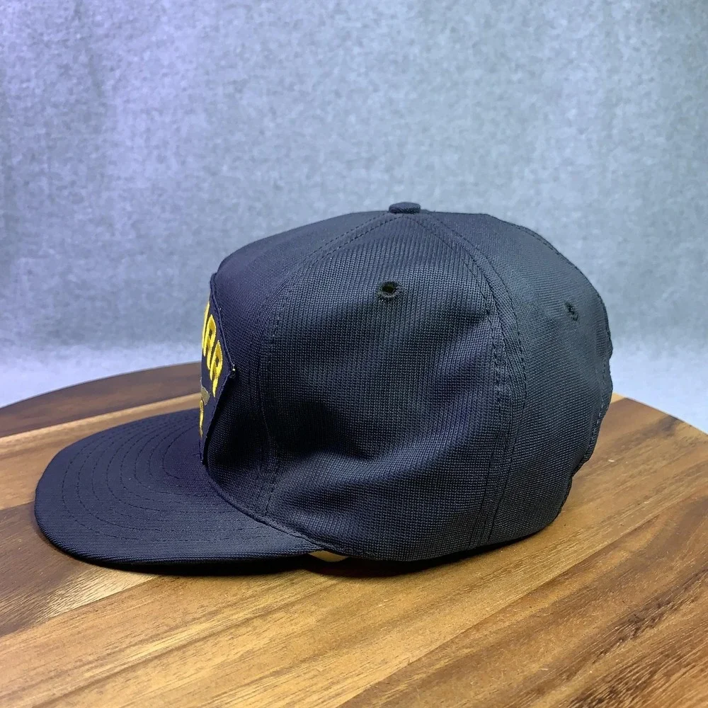 Vintage North Star USS Carr‎ FFG-52 Hat Cap Snap Back Black Embroidered USN Mens